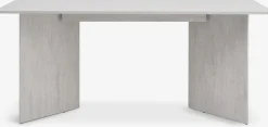 KRONDALMesa de comedor KRONDAL 90x180 color travertino
