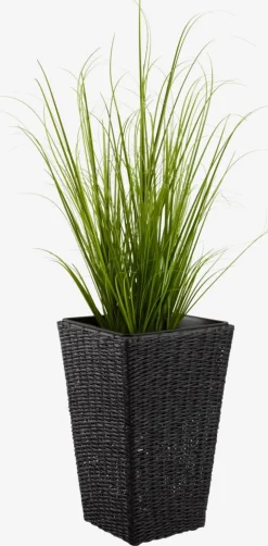 KUBBCesto de jardín KUBB A30xL30xA50 negro