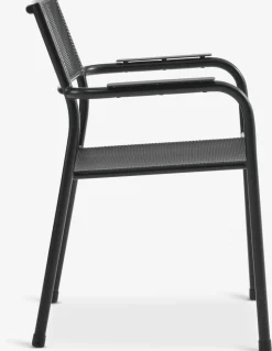 KUMLA + HEMSEDALMesa KUMLA L150 gris + 4 sillas HEMSEDAL negro