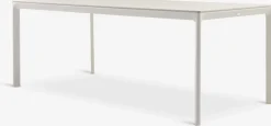 KUMLA + LOMMAMesa KUMLA L200 + 4 sillas LOMMA beis