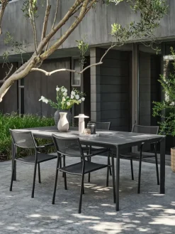 KUMLAMesa de jardín KUMLA A95xL200 gris