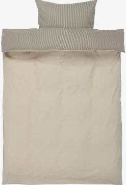 LILLIANGOLDJuego funda nórdica algodón lavado LILLIAN 155x220 negro