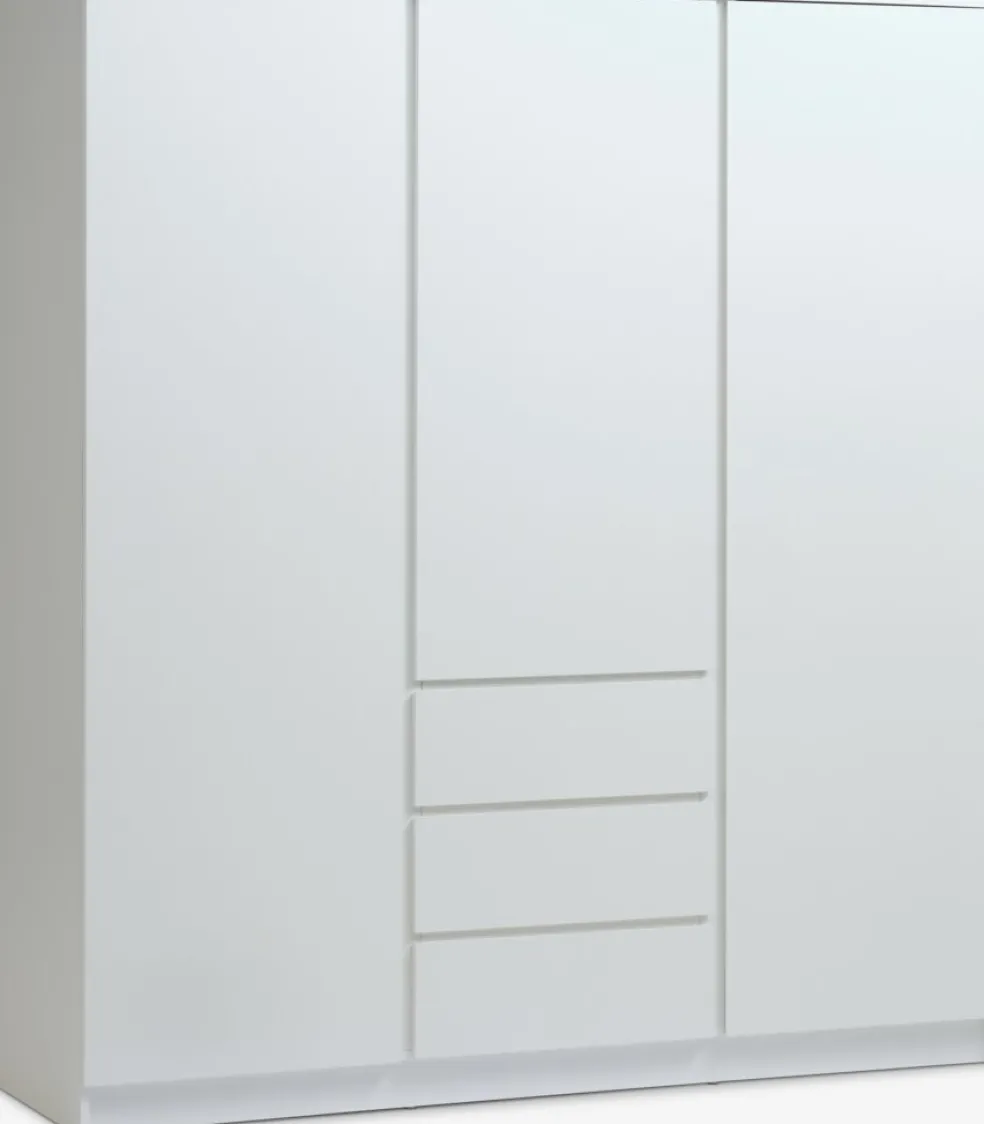 LIMFJORDENArmario LIMFJORDEN 180x200 combi blanco