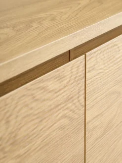 LIMFJORDENMueble TV LIMFJORDEN 2 cajones 1 puerta color roble cálido