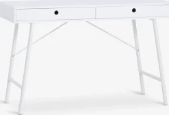 LINDVEDEscritorio LINDVED 48x120 2 cajones blanco