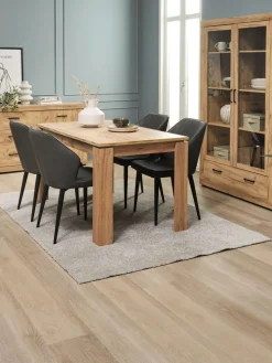 LINTRUPMesa de comedor LINTRUP 80x140 roble salvaje natural