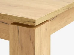 LINTRUPMesa de comedor LINTRUP 90x190/280 roble salvaje natural