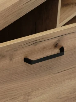 LINTRUPMueble TV LINTRUP 2 puertas color roble salvaje natural