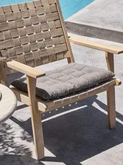 LODSHOLMCojín de jardín para sillón exterior LODSHOLM marrón oscuro