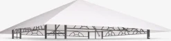 LOFOTENTecho para cenador LOFOTEN A3xL3m blanco