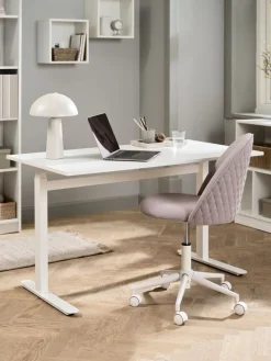 LUNDTOFTEscritorio elevable gas LUNDTOFT 70x130 blanco