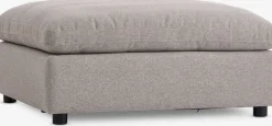 LYBYMódulo de sofá LYBY chaise longue/puf tela arena