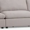LYBYSofá modular LYBY 3 plazas tela arena