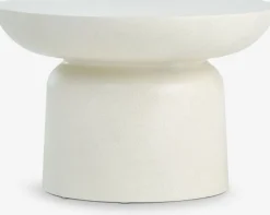 LYDUMMesa de centro LYDUM Ø60 fibrocemento beis