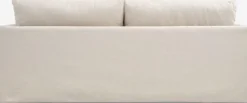 LYNGAASofá LYNGAA 3 plazas funda extraíble tela beis