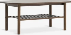 LYNGVIGMesa de centro LYNGVIG 60x110 1 estante roble oscuro