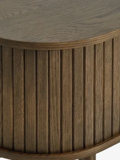 LYNGVIGMueble TV LYNGVIG 160cm 2 puertas persiana roble oscuro