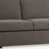 LYSTRUPSofá cama LYSTRUP 2 plazas tela gris oscuro