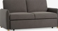 LYSTRUPSofá cama LYSTRUP 2 plazas tela gris oscuro