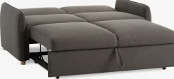 LYSTRUPSofá cama LYSTRUP 2 plazas tela gris oscuro