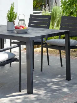 MADERUPMesa de jardín MADERUP A90xL150 negro