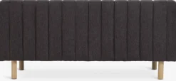 MAGLEBYSofá MAGLEBY 2,5 plazas tela marrón oscuro