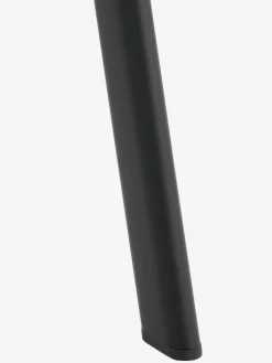 MELBYSilla de comedor MELBY tela marrón claro/negro