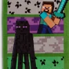 MINECRAFTGOLDToalla de ducha MINECRAFT 70x140