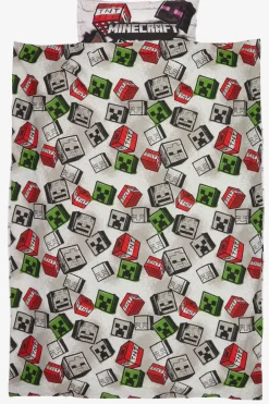 MINECRAFTJuego funda nórdica MINECRAFT 155x220 gris