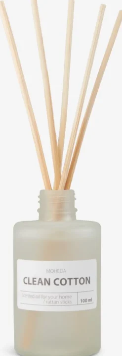 MOHEDAAmbientador de varillas MOHEDA algodón limpio 100ml