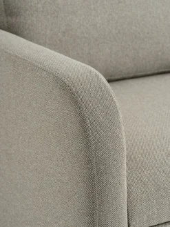 MOMMARKSofá cama chaise longue MOMMARK tela beis