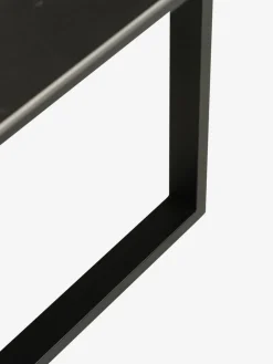 MOSELUNDMesa de comedor MOSELUND 90x180 cerámica negro