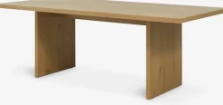 MUNKEBYMesa de comedor MUNKEBY 100x220 color roble cálido