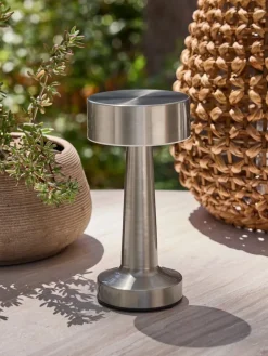 MUSVITLámpara de mesa recargable MUSVIT Ø11xA21cm cromo