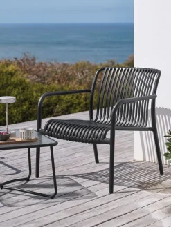 NABBENSillón de exterior NABBEN negro
