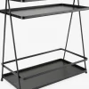 NACKAEstantería para baño NACKA A14xL26xA28cm negro