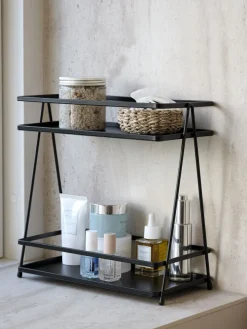 NACKAEstantería para baño NACKA A14xL26xA28cm negro