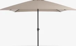 NAMDALSombrilla inclinable NAMDAL A280xL280 arena oscuro