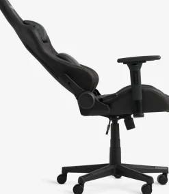 NIBESilla gaming NIBE polipiel negro/rojo