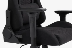 NIBESilla gaming NIBE tela negro/negro