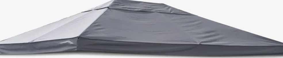 NORDMARKATecho del cenador NORDMARKA A3xL4m gris