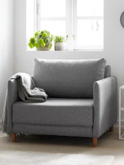 NORODDENSillón cama NORODDEN gris claro