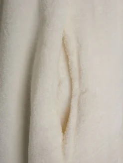 NYBROPLUSBata de microfibra NYBRO talla única blanco crudo