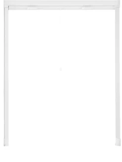 NYORDMosquitera enrollable NYORD 130x160 para ventana blanco