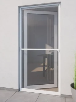 NYORDMosquitera NYORD 100x210 para puerta blanco