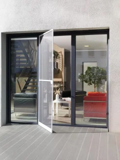 NYORDMosquitera NYORD 100x210 para puerta blanco