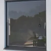 NYORDMosquitera NYORD 150x130 para ventana negro