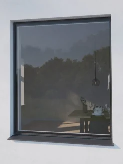 NYORDMosquitera NYORD 150x130 para ventana negro
