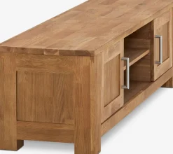 OLDEMueble TV OLDE 150cm 2 puertas 1 estante roble natural
