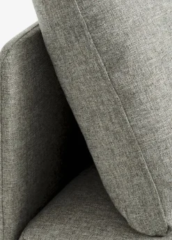 OLSTRUPSofá cama OLSTRUP 1,5 plazas tela gris